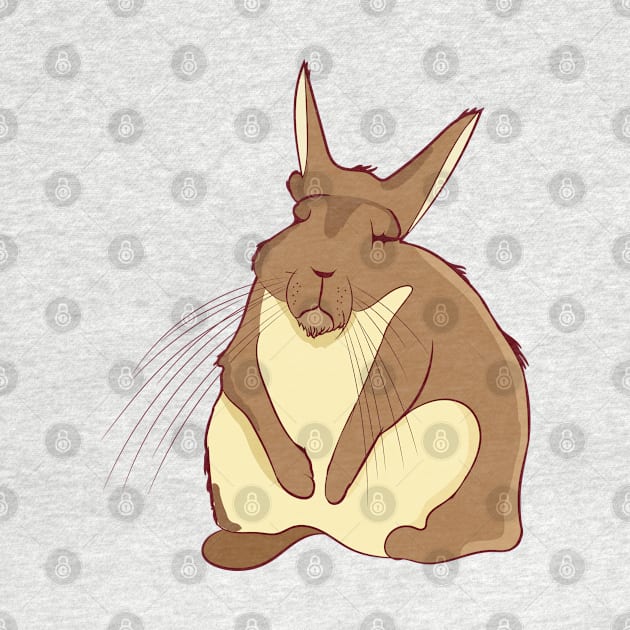 Viscacha Vizcacha Cute Mountain Rodent Lazy Sleepy by alltheprints